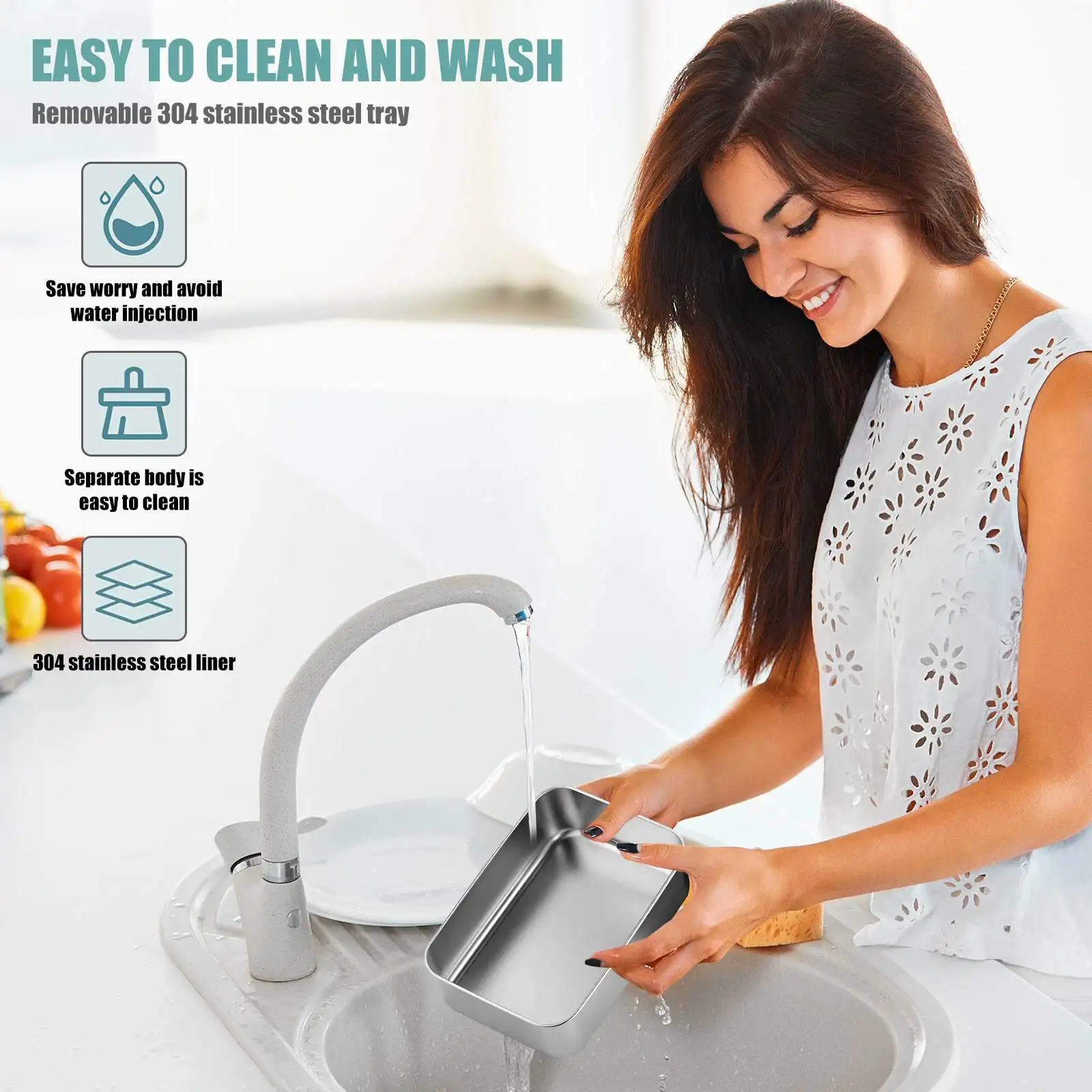 2.5L 90W Electric Heating Lunch Box 24/220V Stainless Steel Liner Portable Food Heater Bento Box Food Container for Car